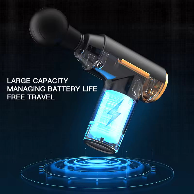 Pistola portatile per massaggio dei tessuti profondi